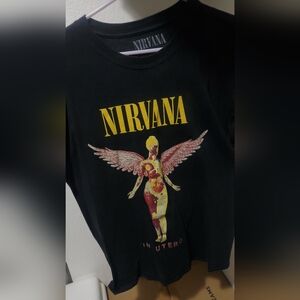 Nirvana In Utero T Shirt Vintage Size M